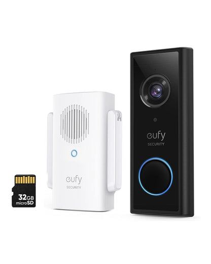 eufy Security Video Doorbell S220 2K Battery Wireless, No Fee