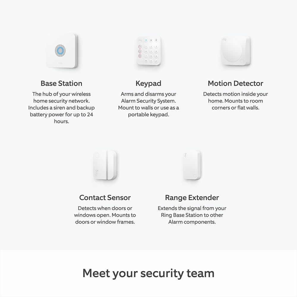 Ring Alarm Pack S – Smart Home Security System | Works with Alexa