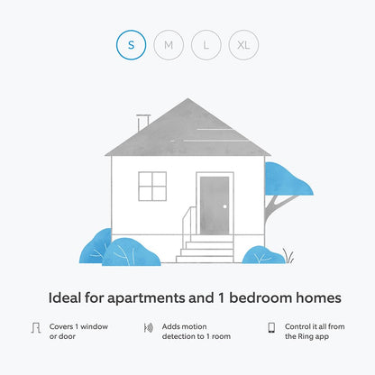 Ring Alarm Pack S – Smart Home Security System | Works with Alexa