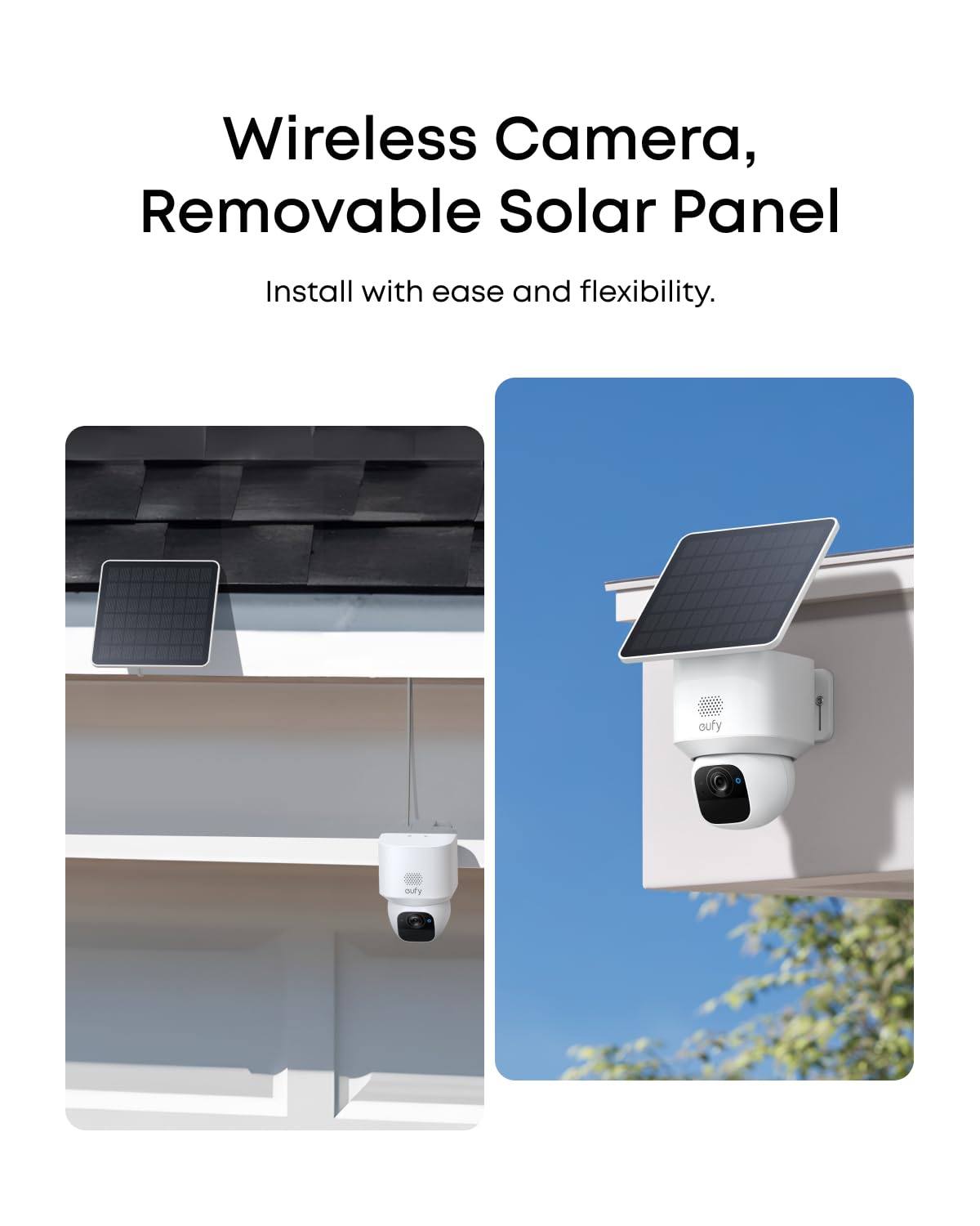 eufy Security SoloCam E30 Solar Outdoor Camera, 2K Wireless
