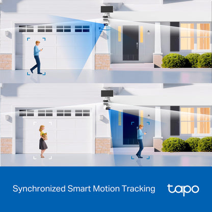Tapo C645D 2K Dual-Lens Solar Outdoor Wireless Security Camera