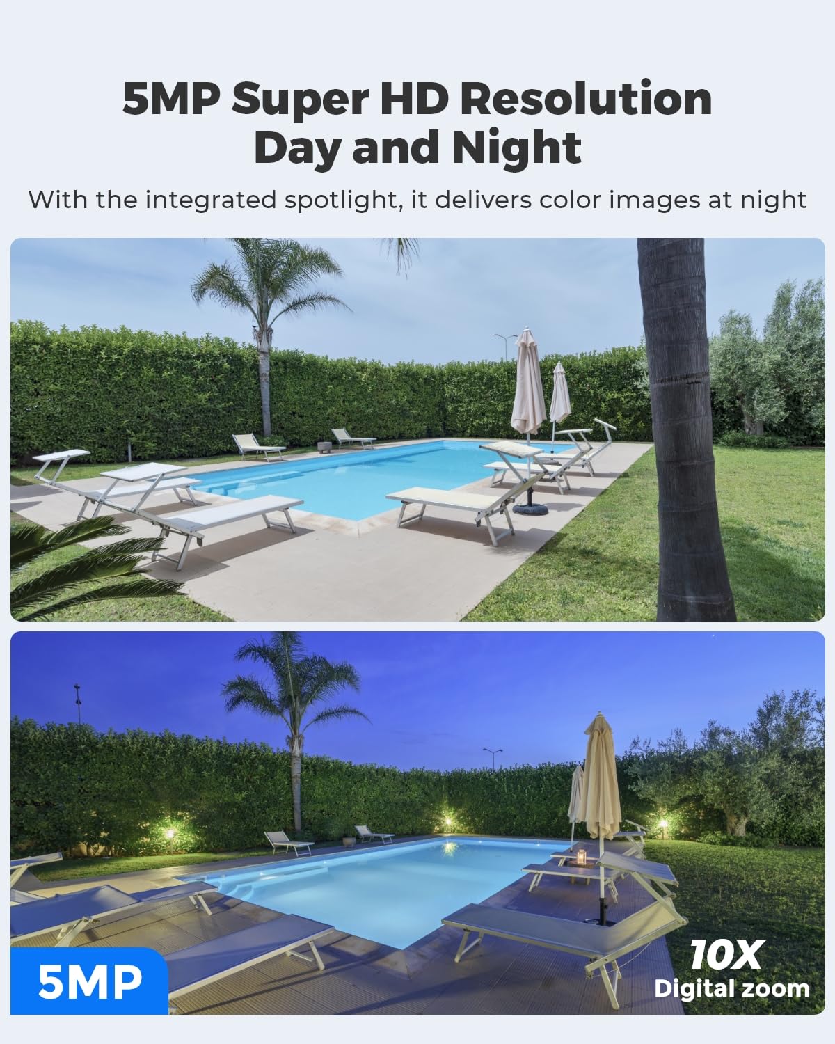 Reolink Go PT Plus 4G LTE Solar PTZ Camera, 3K No WiFi