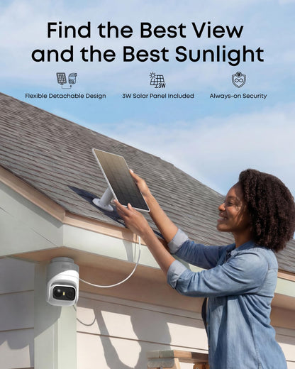 eufy Security eufyCam C37 2-Cam Kit, 360° Pan & Tilt AI Tracking
