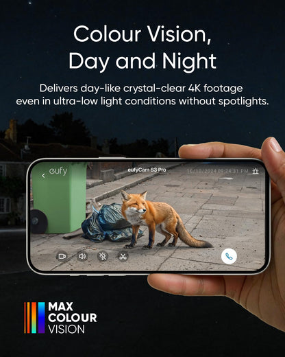 eufy Security eufyCam S3 Pro 2-Cam Kit, 4K Outdoor Camera