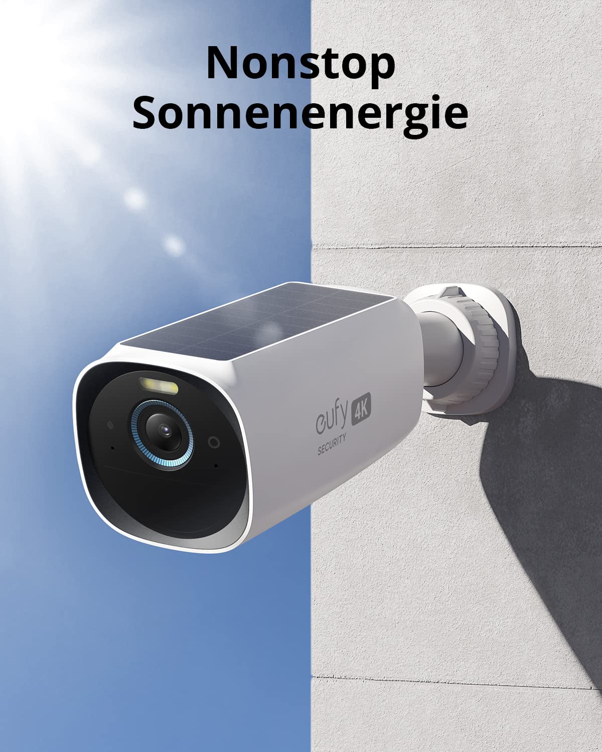 eufy Security eufyCam 3 S330 2-Cam Kit, 4K Solar, Face Recognition