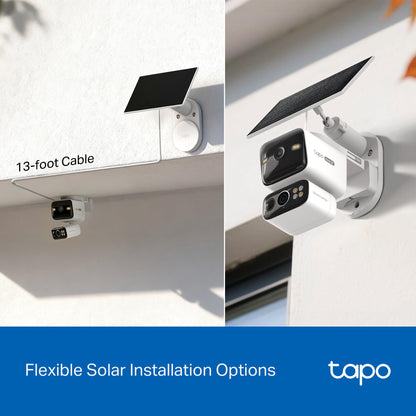 Tapo C645D 2K Dual-Lens Solar Outdoor Wireless Security Camera