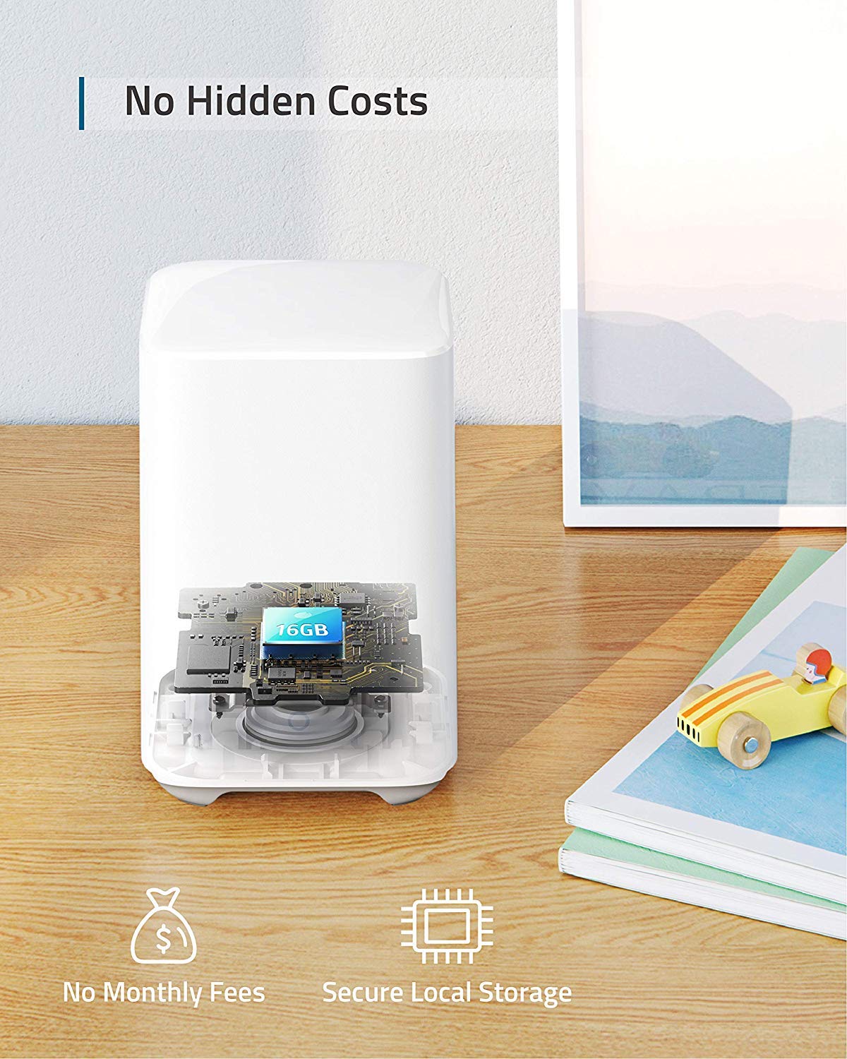 eufy Security eufyCam 2 Wireless 2-Cam Kit, 1080p, 365-Day Battery