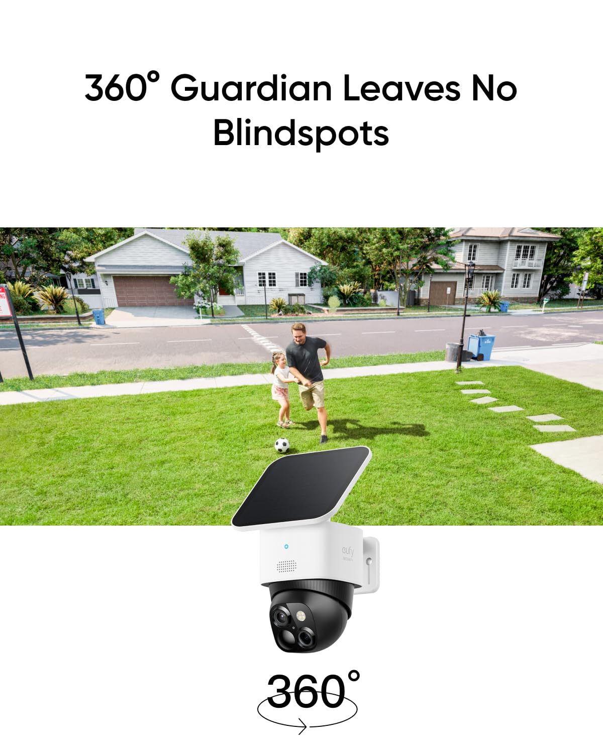 eufy Security SoloCam S340 3K Dual Camera Outdoor Wireless