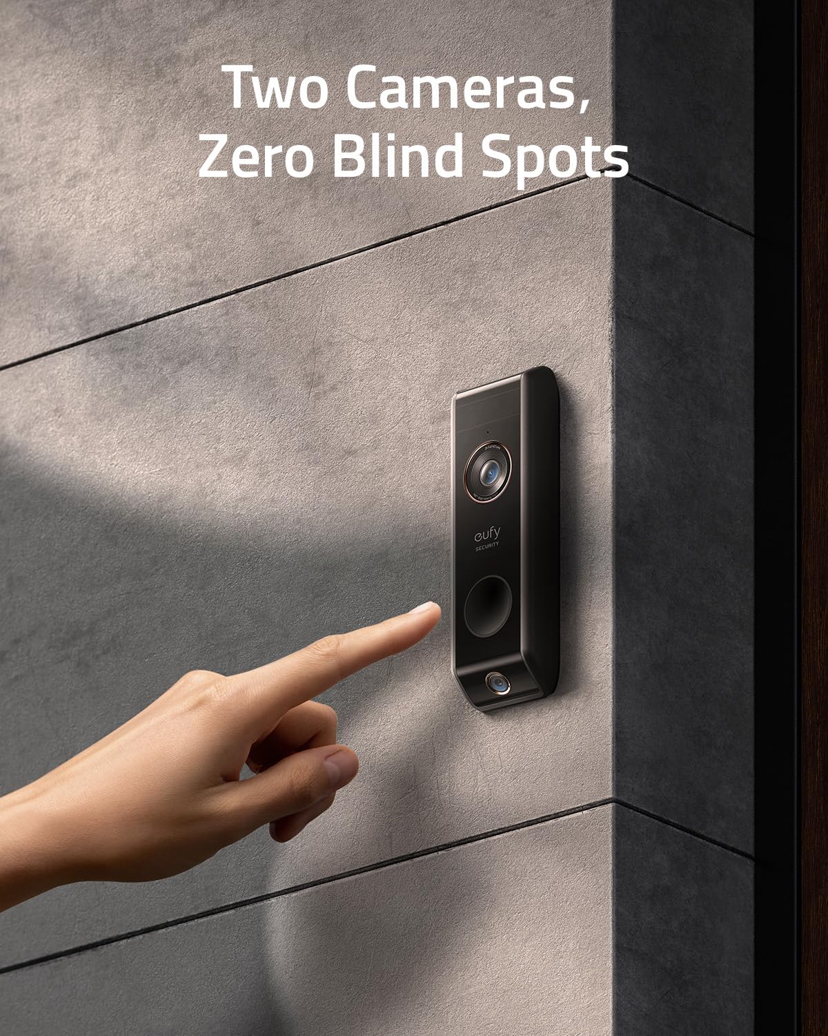 eufy Security Video Doorbell S330 Battery Dual Camera 2K HD