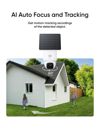 eufy Security SoloCam E30 Solar Outdoor Camera, 2K Wireless